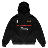 BLOODSHOT RACING HOODIE - BLACK