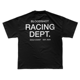 RACING DEPT TEE - BLACK